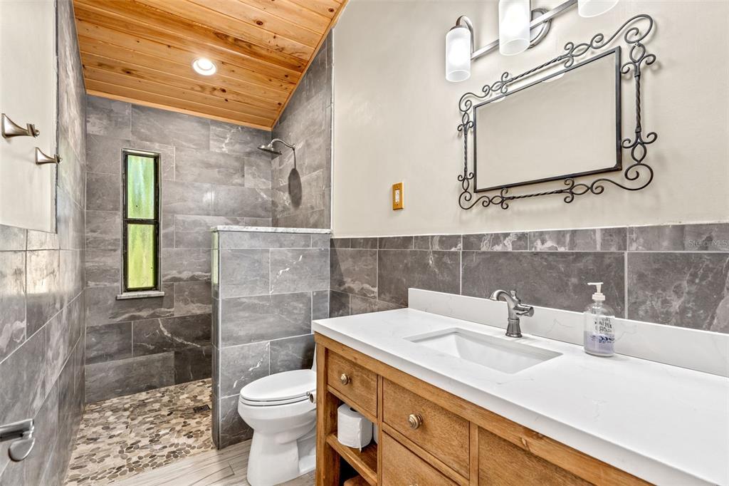 444 Lake Road Lake Mary, FL 32746 - Photo 16 of 63 Luxuriously appointed guest bathroom