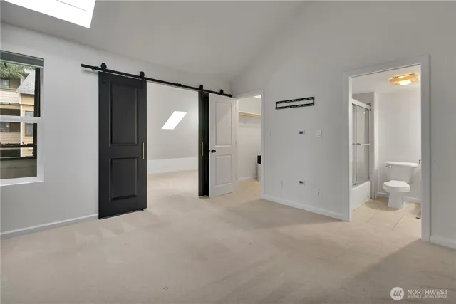 a view of empty room