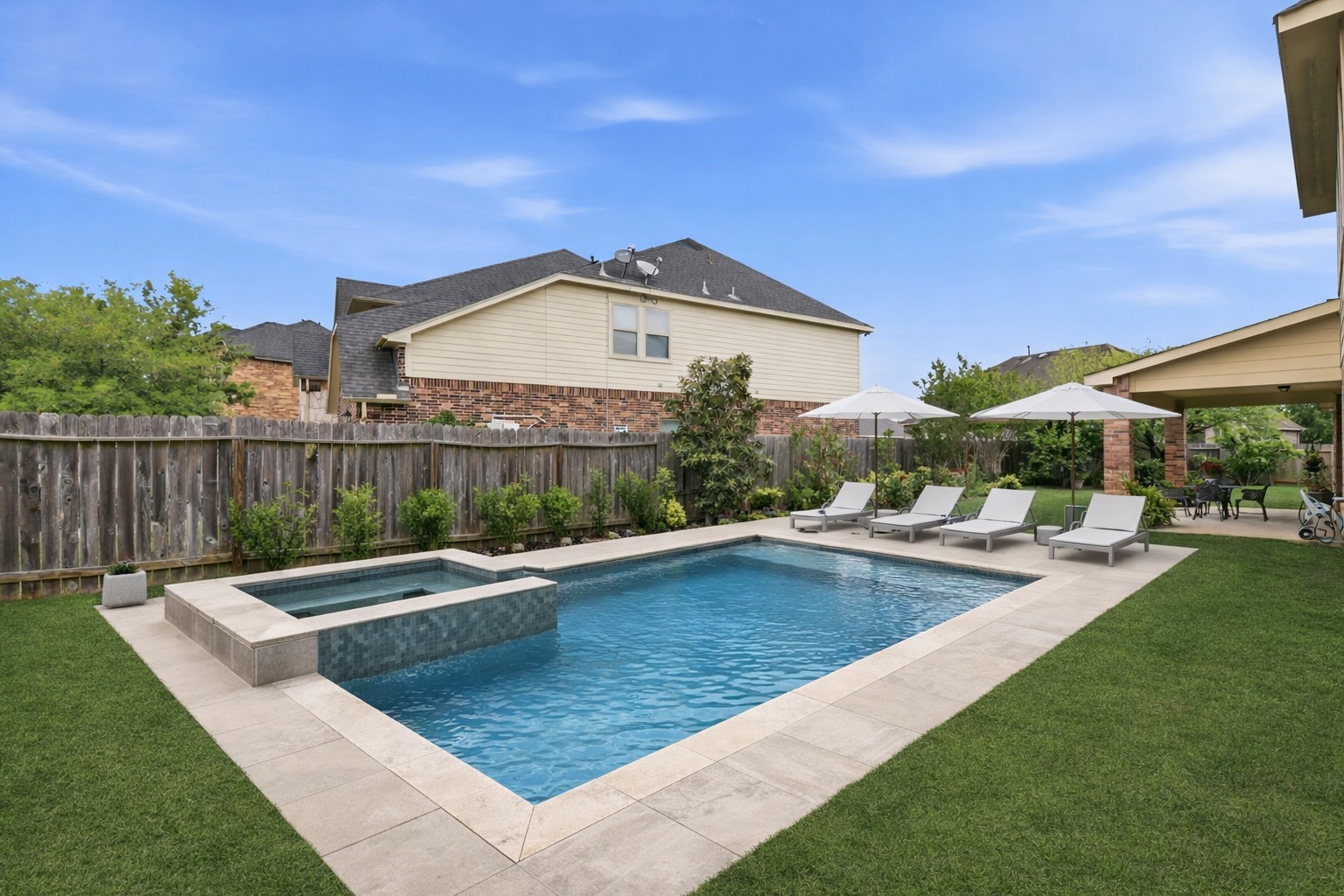 3301 Remington Rise Lane Katy, TX 77494 - Photo 2 of 50 Pool virtually added.