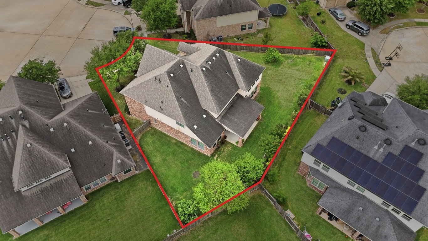 3301 Remington Rise Lane Katy, TX 77494 - Photo 47 of 50 an aerial view of a house with a yard