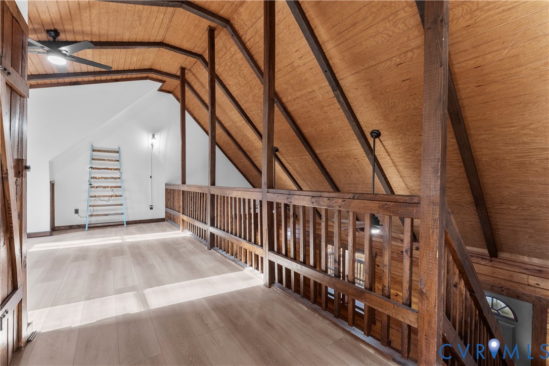 45 Morningside Road Cartersville, VA 23027 - Photo 31 of 50 a view of entryway with wooden floor