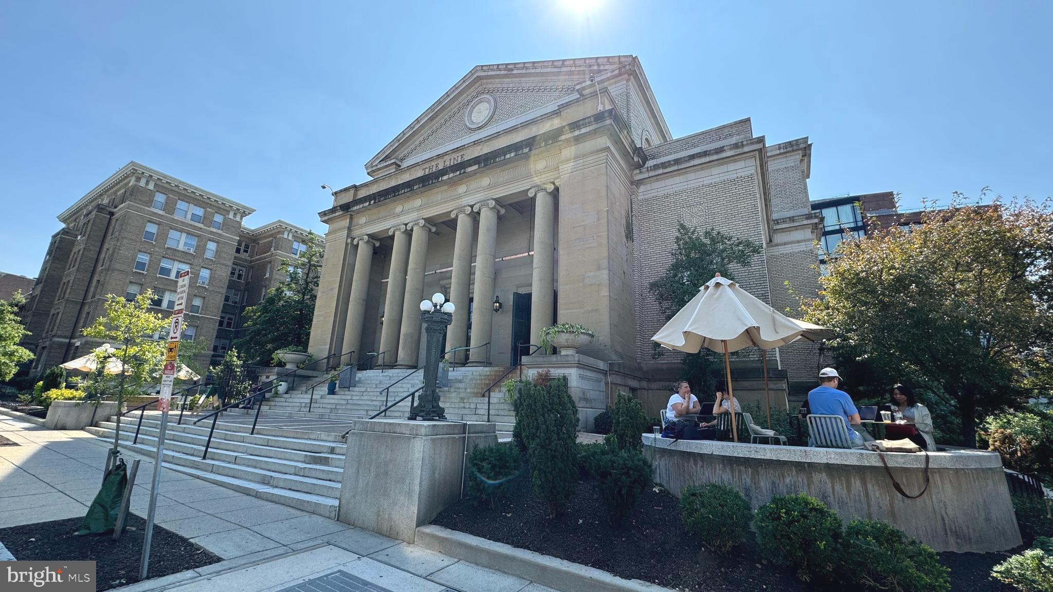 1736 Columbia Road Northwest, Unit 102 Washington, DC 20009 - Photo 35 of 37 a view of a building with outdoor space