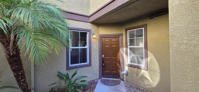 a view of front door