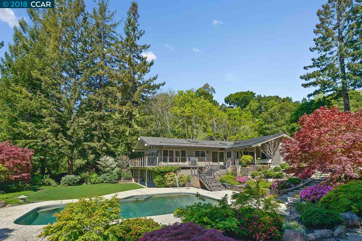 4034 Happy Valley Road Lafayette, CA 94549 - Photo 1 of 1 a view of a house with garden