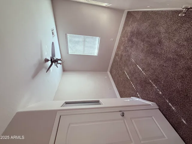 a view of empty room