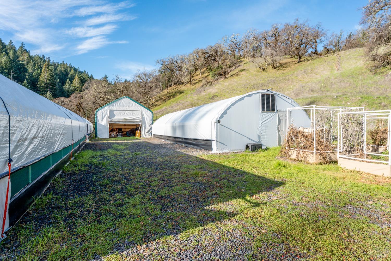 5400 Orr Springs Road Ukiah, CA 95482 - Photo 9 of 29 a view of a garden with a house