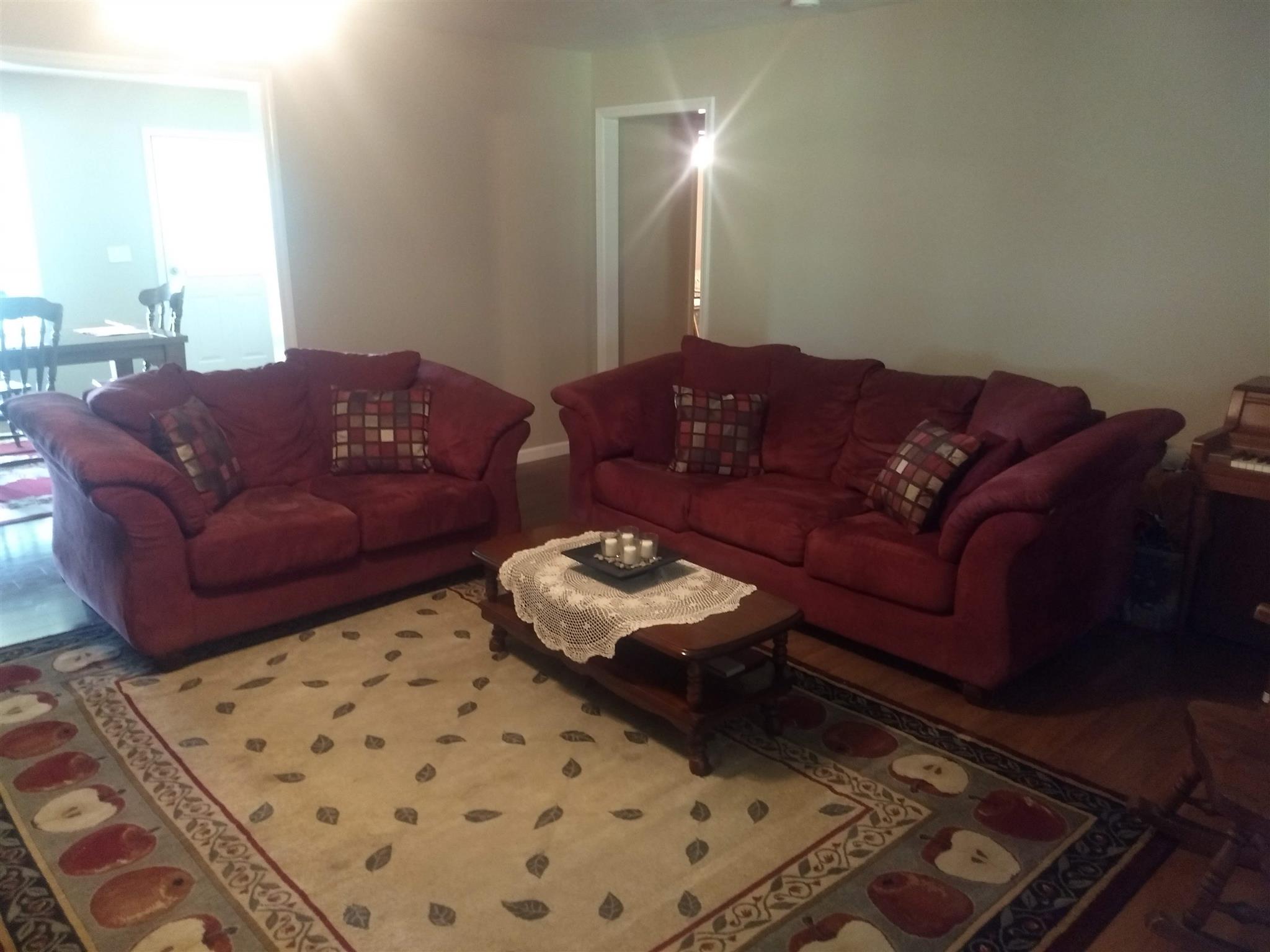1154 Loftin Road Columbia, TN 38401 - Photo 4 of 8 a living room with a couch and a potted plant