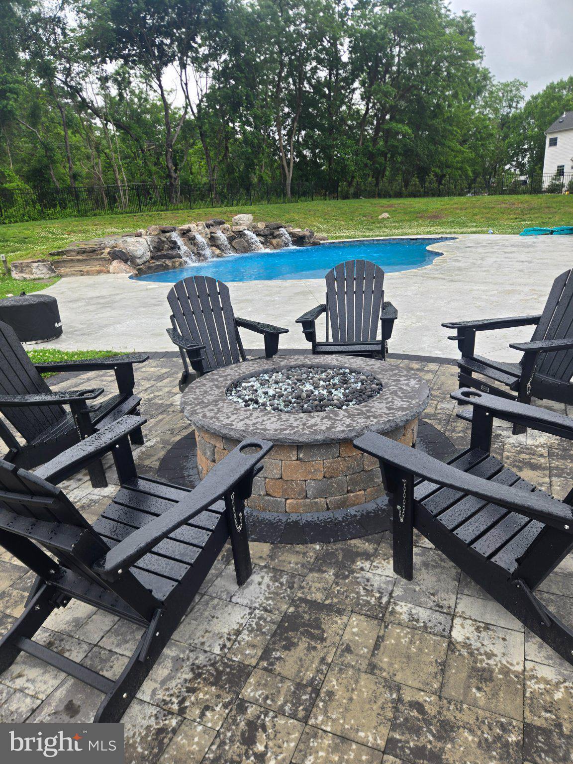 3003 Sheffield Court Fallston, MD 21047 - Photo 4 of 4 Cozy fire pit by the poolside