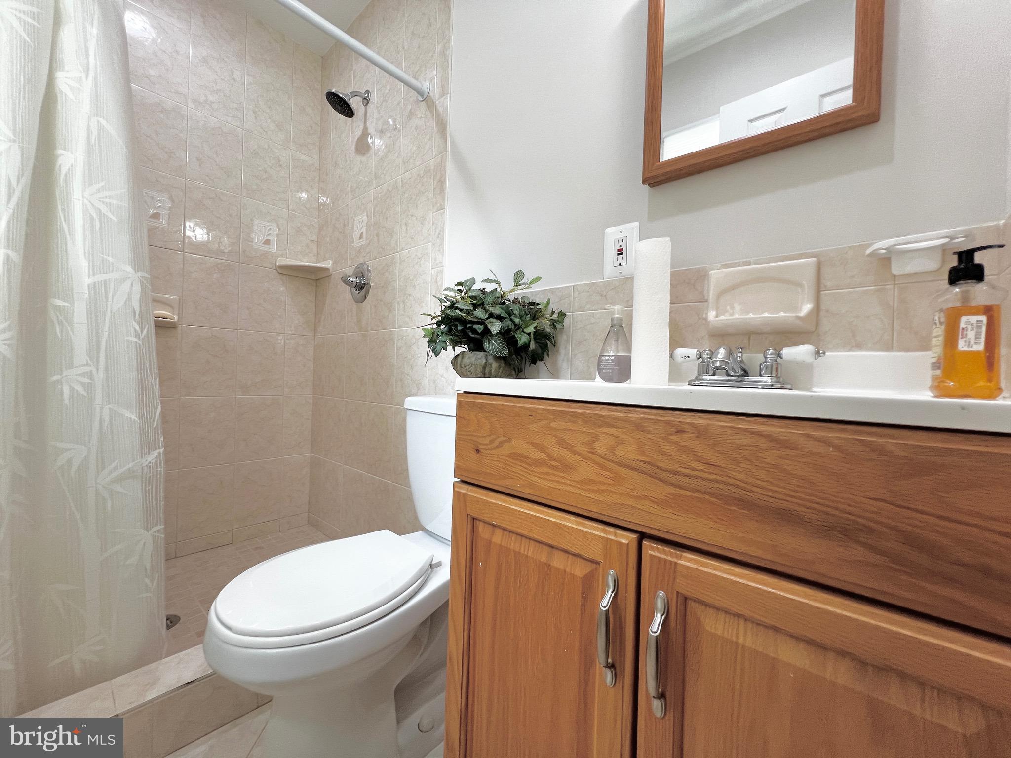 11218 Keystone Avenue Clinton, MD 20735 - Photo 30 of 53 a bathroom with a sink a toilet and shower