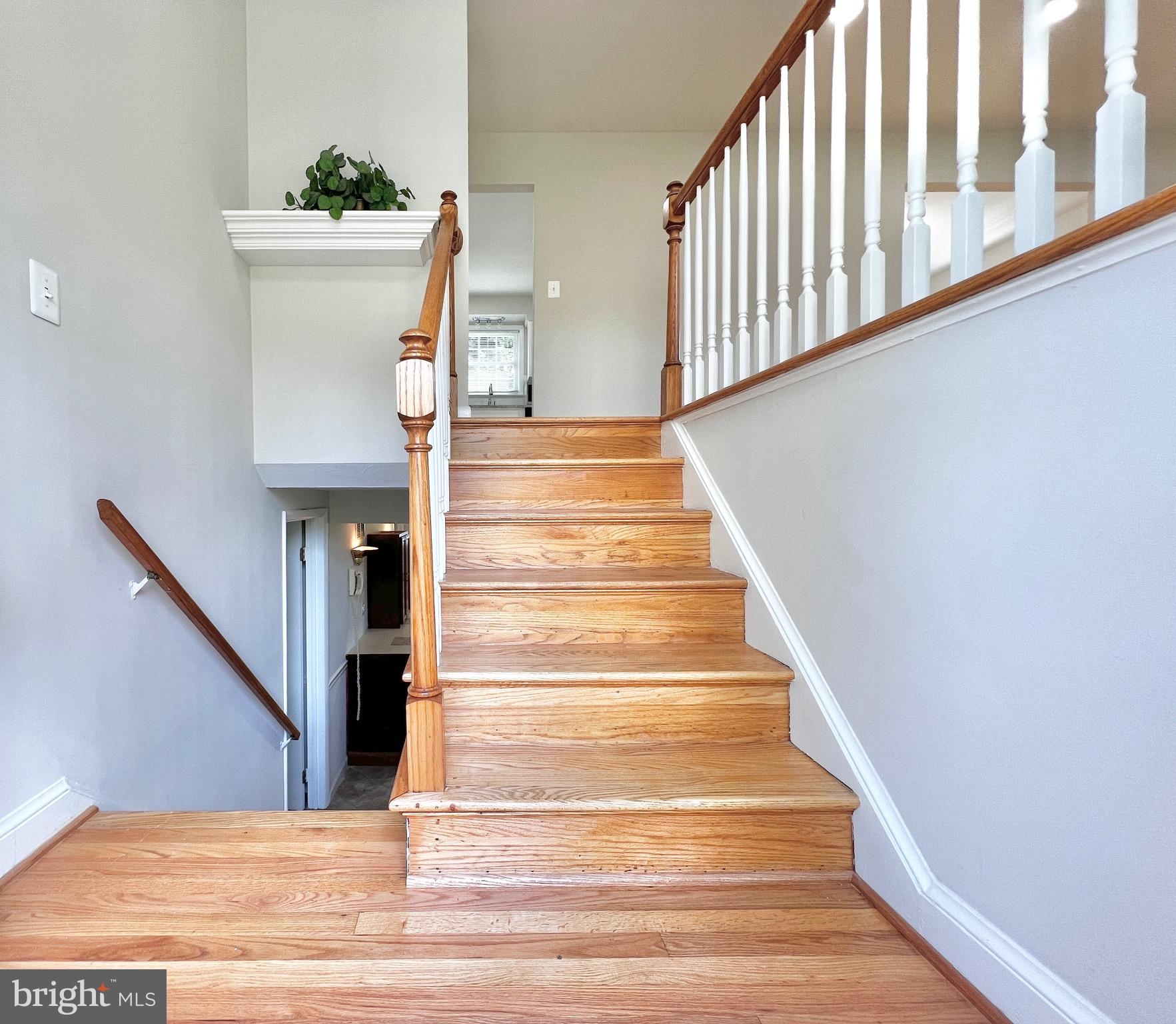 11218 Keystone Avenue Clinton, MD 20735 - Photo 3 of 53 a view of entryway and hall with wooden floor