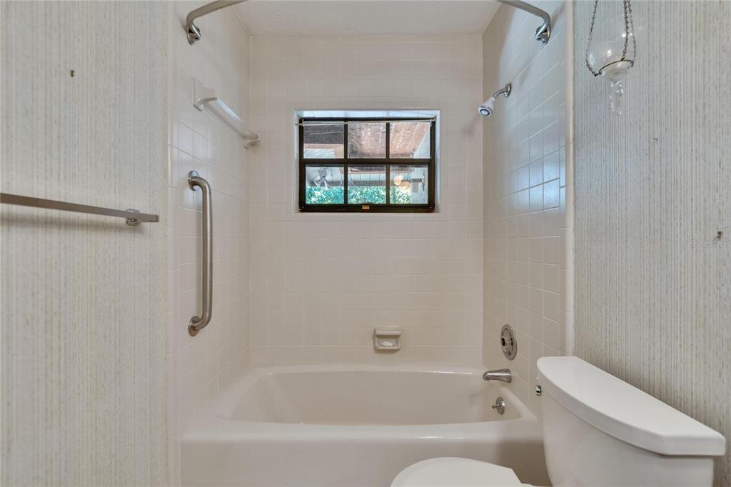 3102 East Trapnell Road Plant City, FL 33566 - Photo 82 of 100 a bathroom with a bathtub toilet and window
