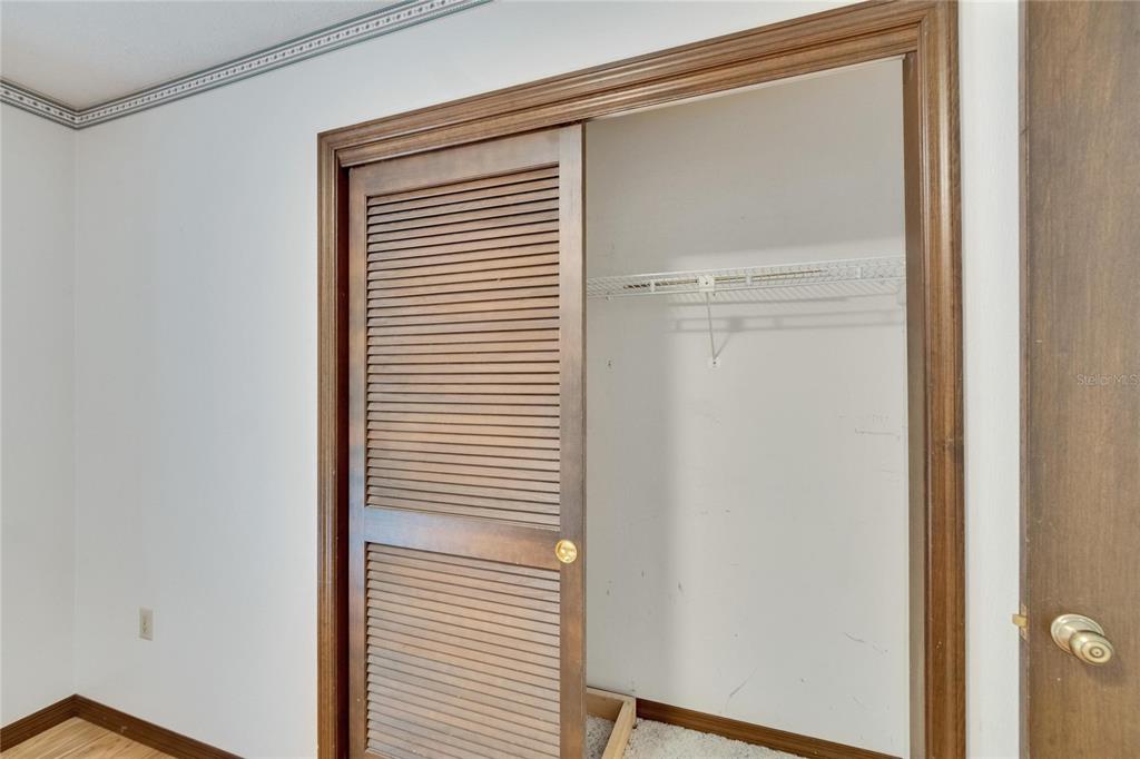 3102 East Trapnell Road Plant City, FL 33566 - Photo 86 of 100 a view of a closet area with a wooden door