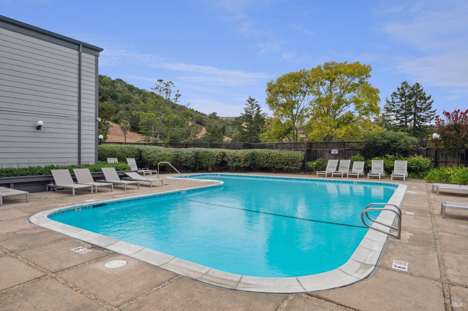 211 Danielle Way San Rafael, CA 94903 - Photo 32 of 33 a view of a swimming pool with a patio