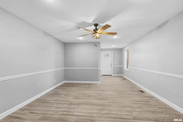 wooden floor in an empty room