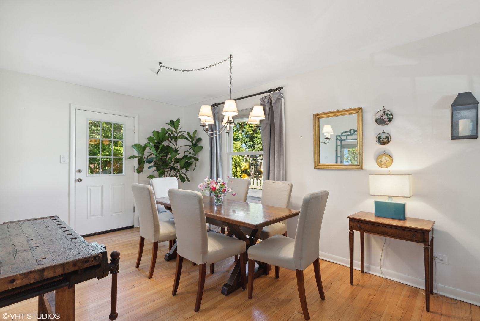 650 Garfield Avenue Lake Bluff, IL 60044 - Photo 6 of 25 a view of a dining room with furniture window and outside view