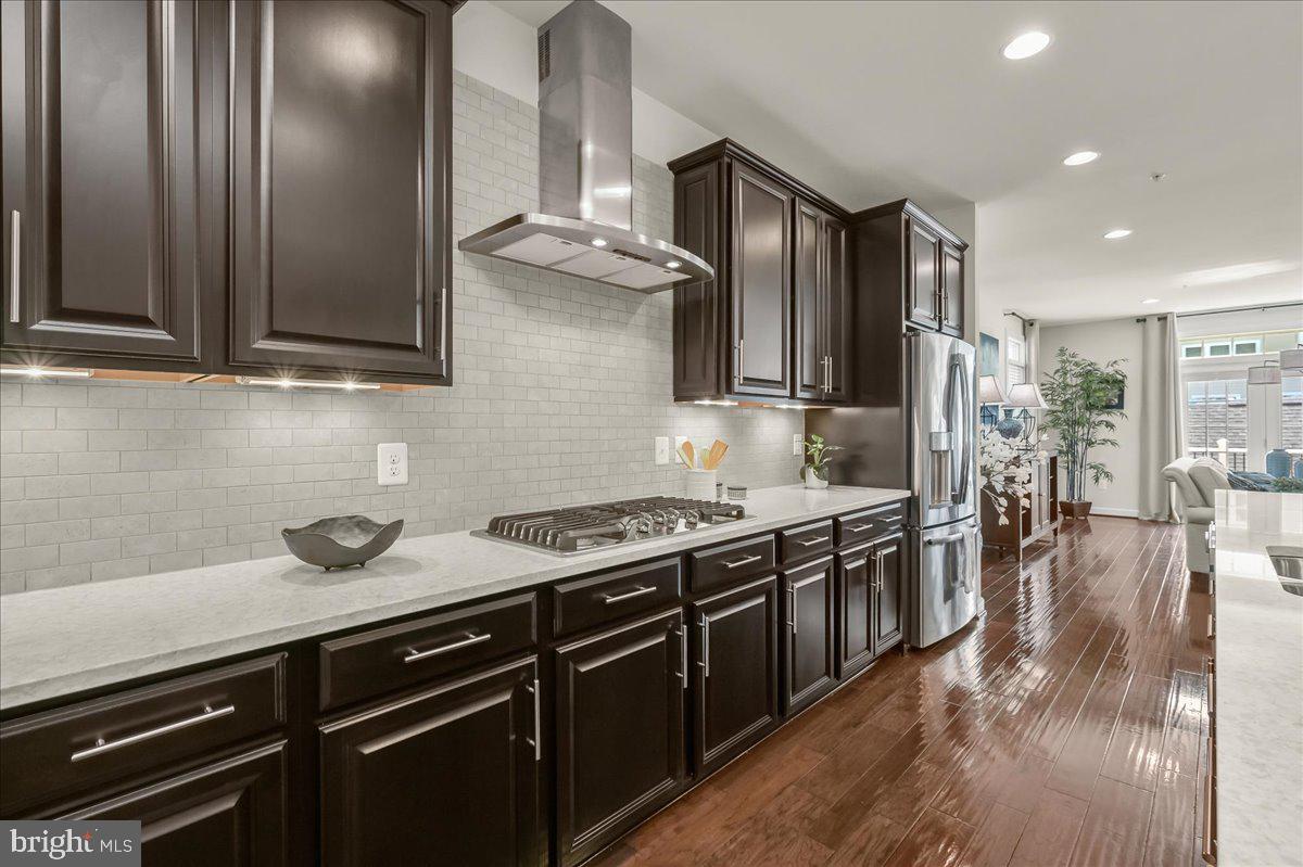 11285 Terrace Lane Fulton, MD 20759 - Photo 17 of 52 a kitchen with stainless steel appliances granite countertop a stove a sink and a refrigerator