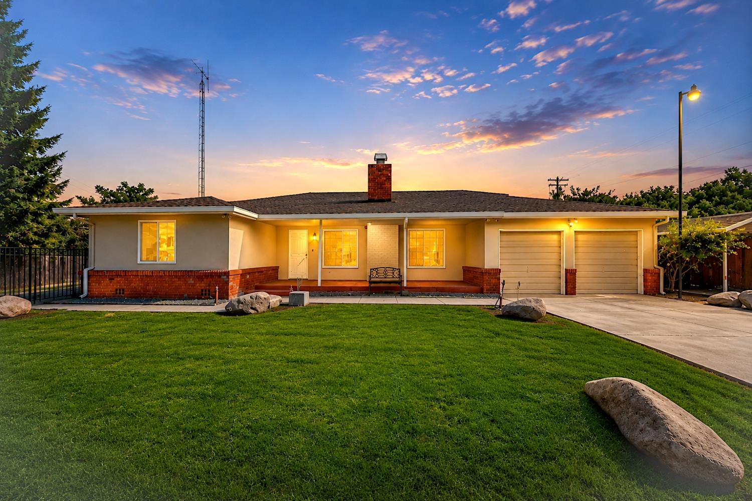 13626 West Harding Road Turlock, CA 95380 - Photo 1 of 43 AI twilight picture