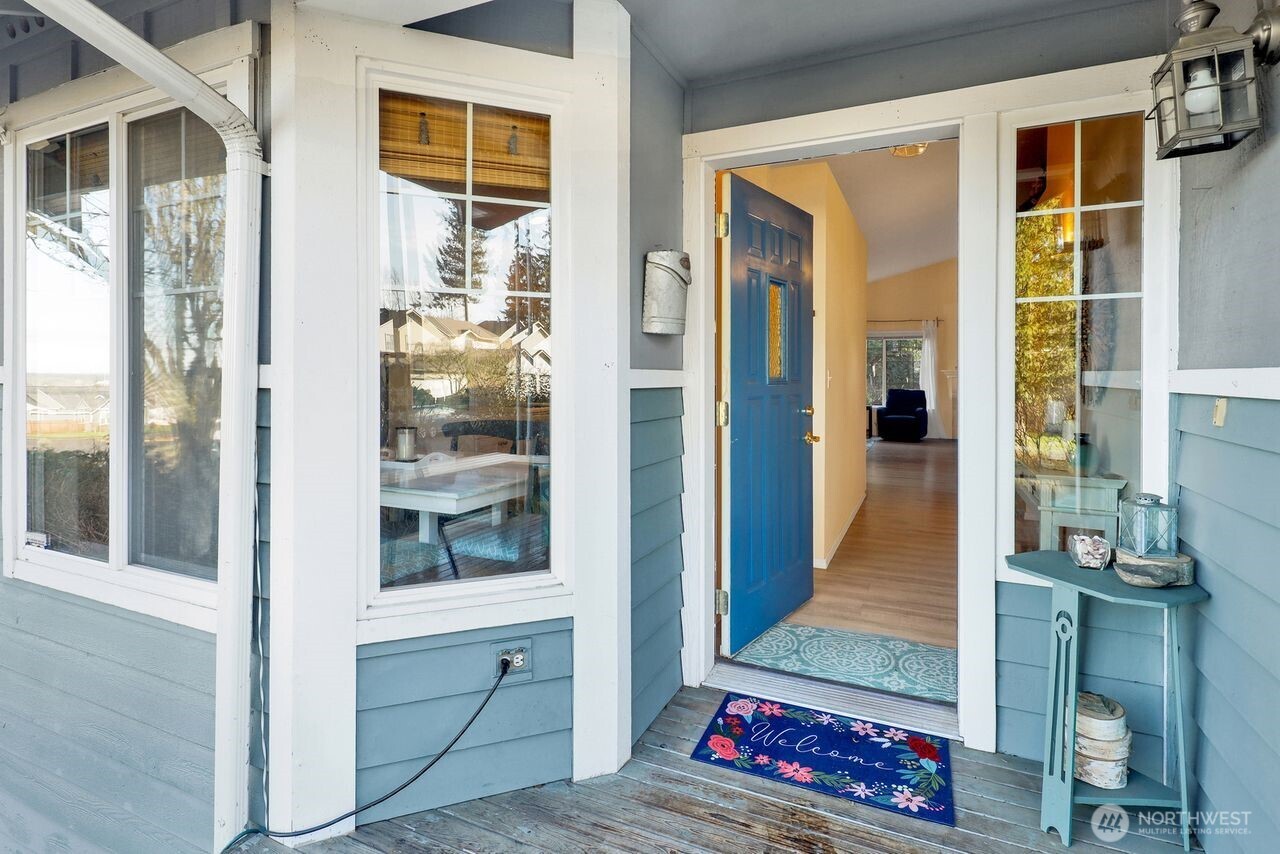 840 Nevada Street Bellingham, WA 98229 - Photo 3 of 38 a view of an entryway with wooden floor and windows
