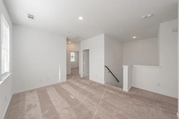 a view of empty room