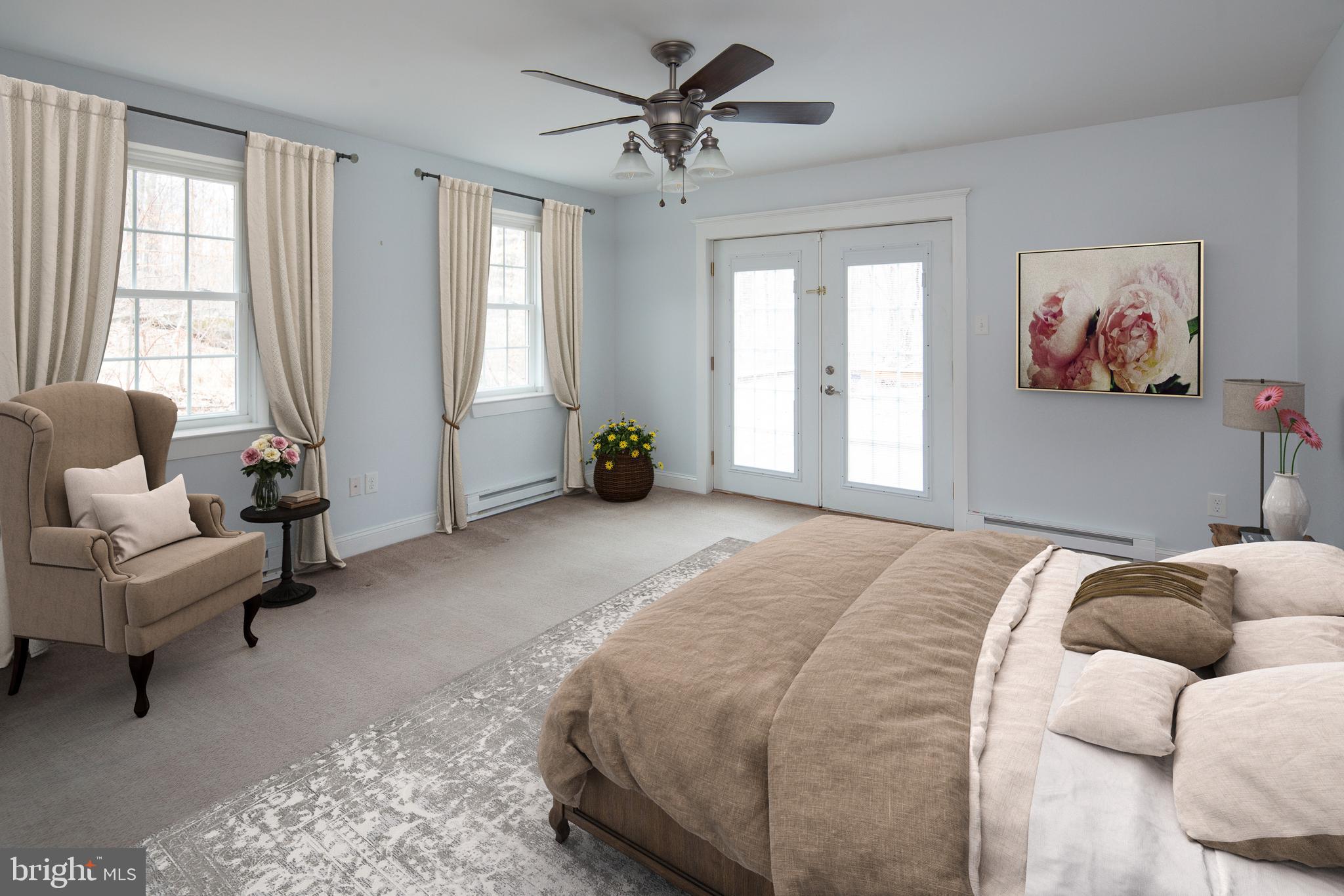 3397 Sterner Mill Road Quakertown, PA 18951 - Photo 11 of 30 Master bedroom virtually staged