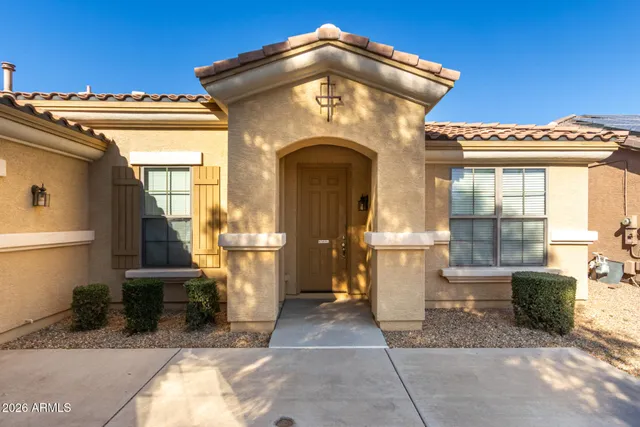 a view of a building with a outdoor space