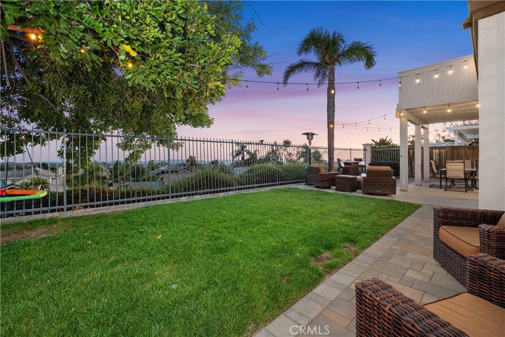 22 Sierra Blanco Lake Forest, CA 92610 - Photo 17 of 47 a view of a backyard with sitting area