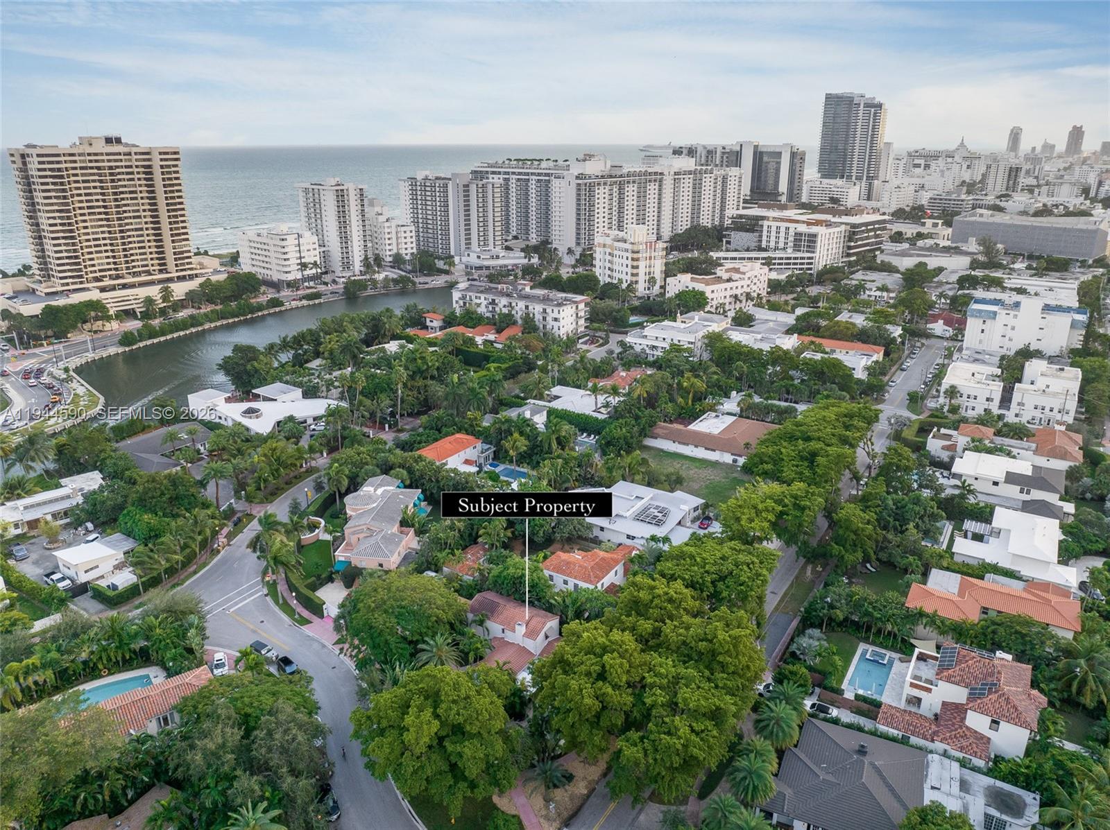 320 West 26th Street Miami Beach, FL 33140 - Photo 29 of 33 an aerial view of city
