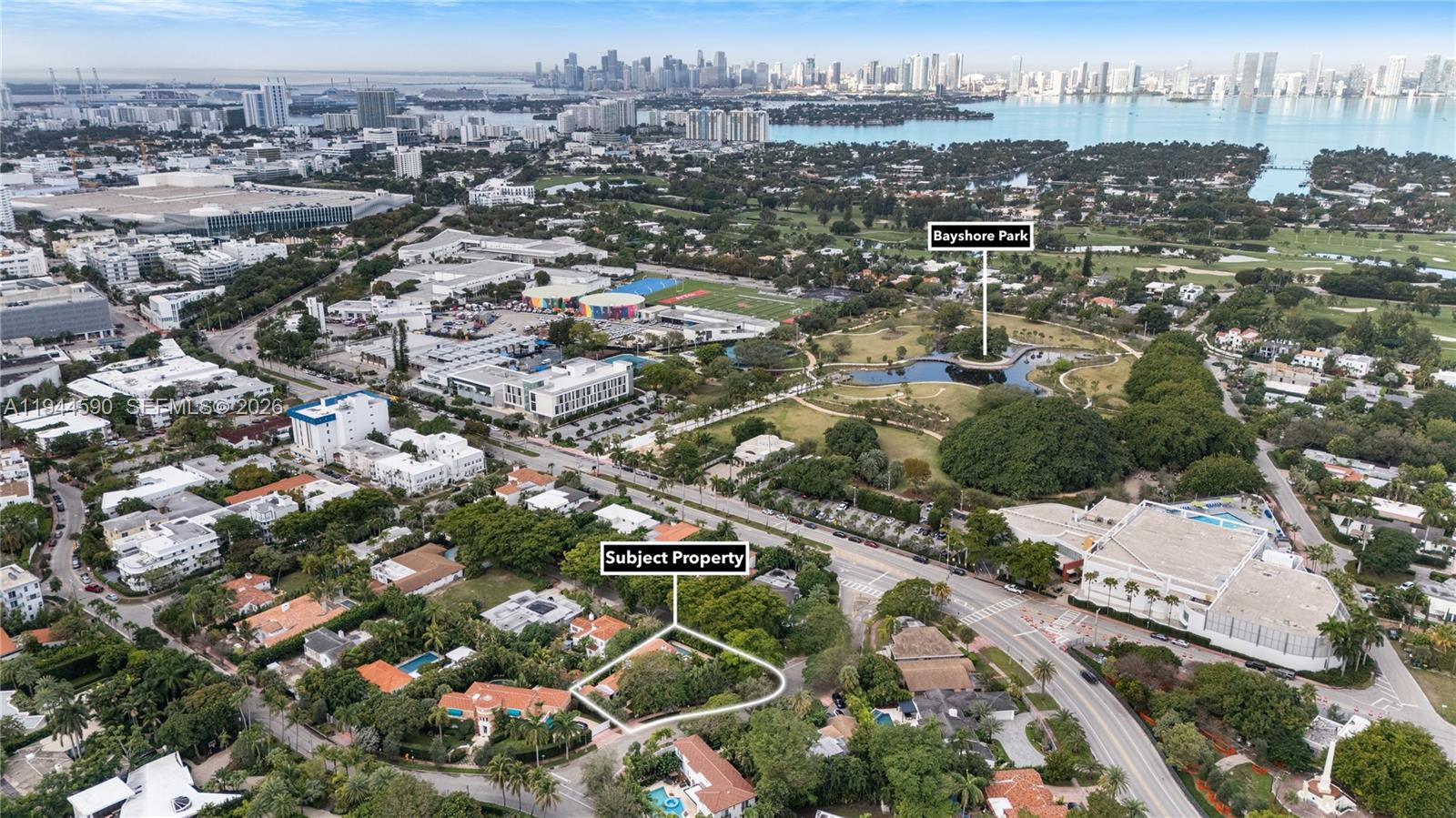 320 West 26th Street Miami Beach, FL 33140 - Photo 33 of 33 an aerial view of a city