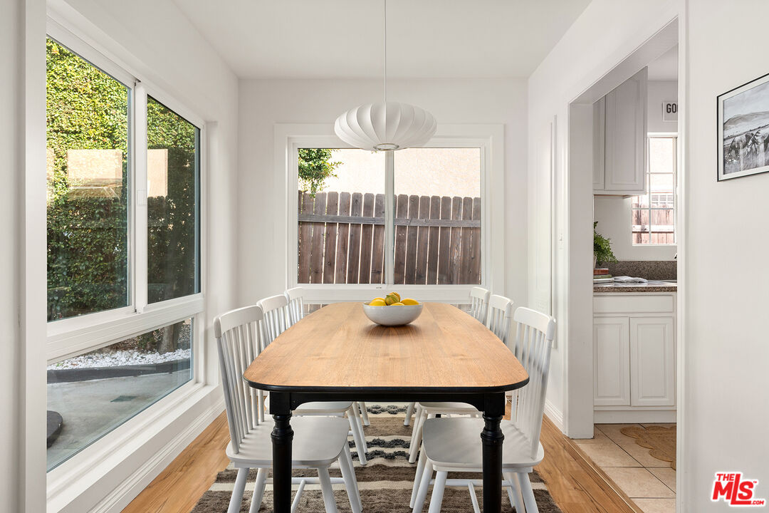4014 Baywood Street Los Angeles, CA 90039 - Photo 6 of 25 a view of a dining room with furniture window and outside view