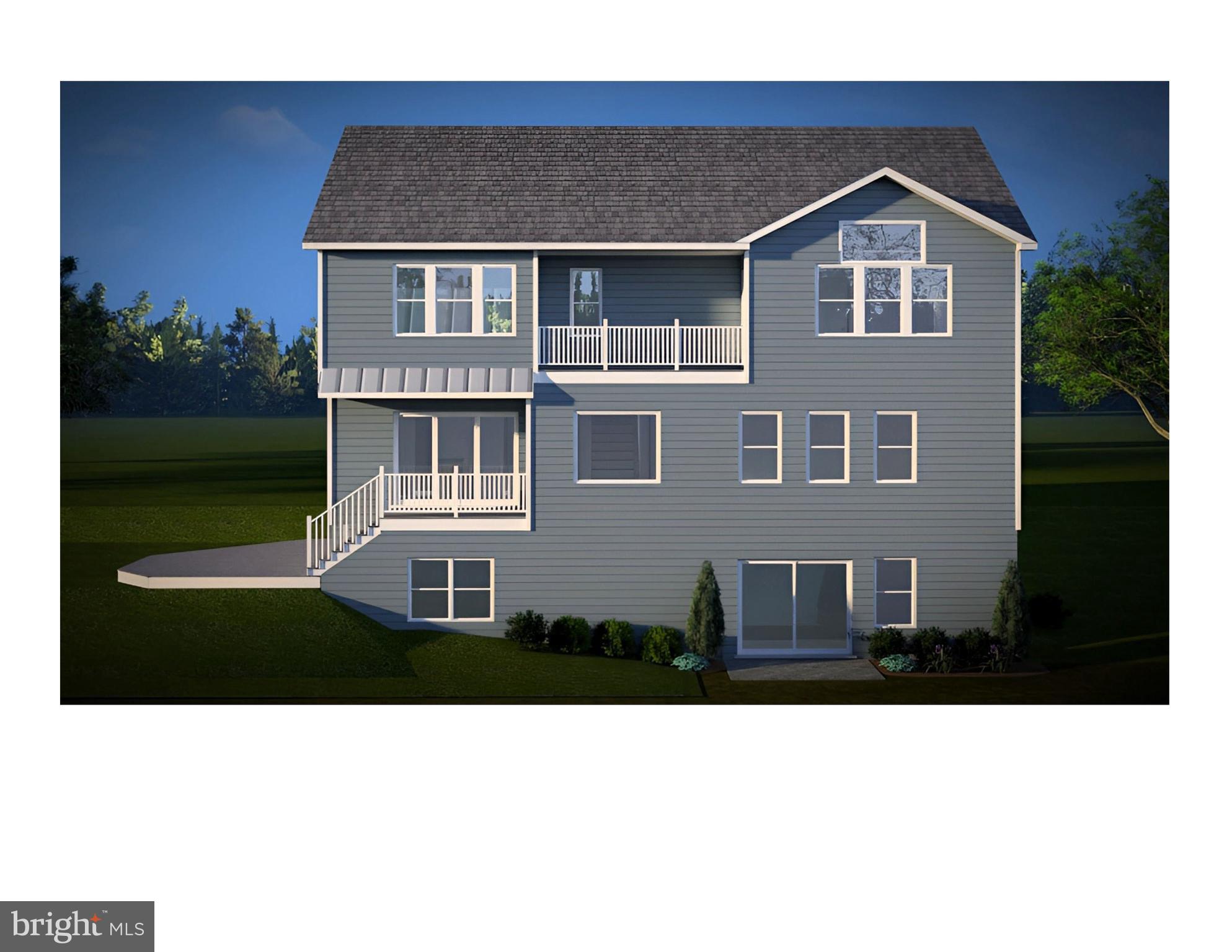 975 Diggs Road Crownsville, MD 21032 - Photo 4 of 28 Rear Elevation
