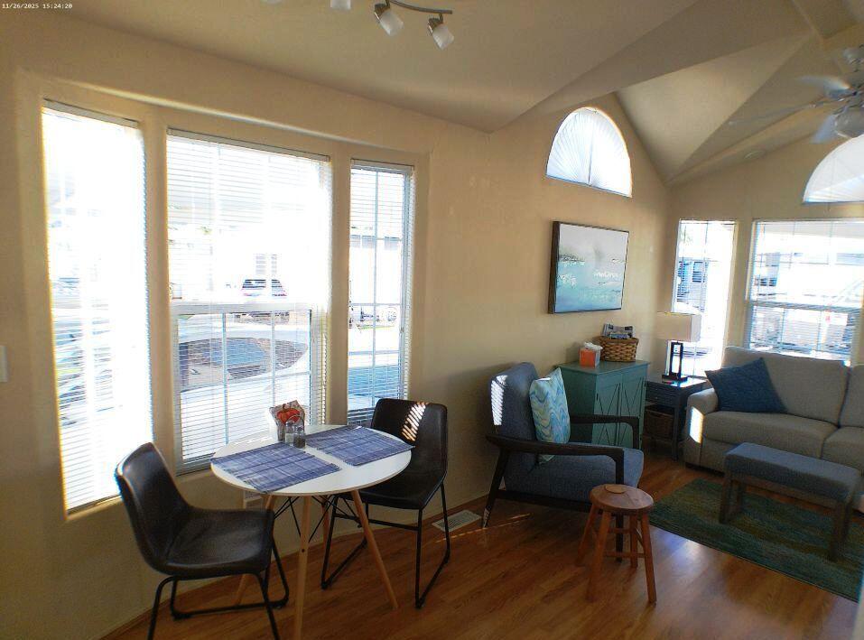 84136 Ave 44, Unit 408 Indio, CA 92203 - Photo 28 of 44 a view of a livingroom with furniture and a window