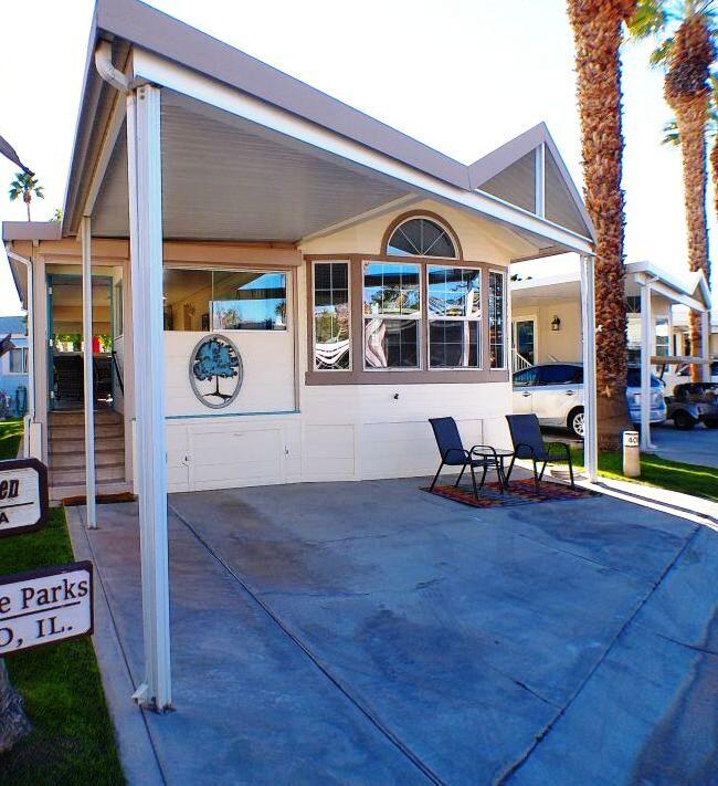 84136 Ave 44, Unit 408 Indio, CA 92203 - Photo 3 of 44 a view of house with outdoor space and porch