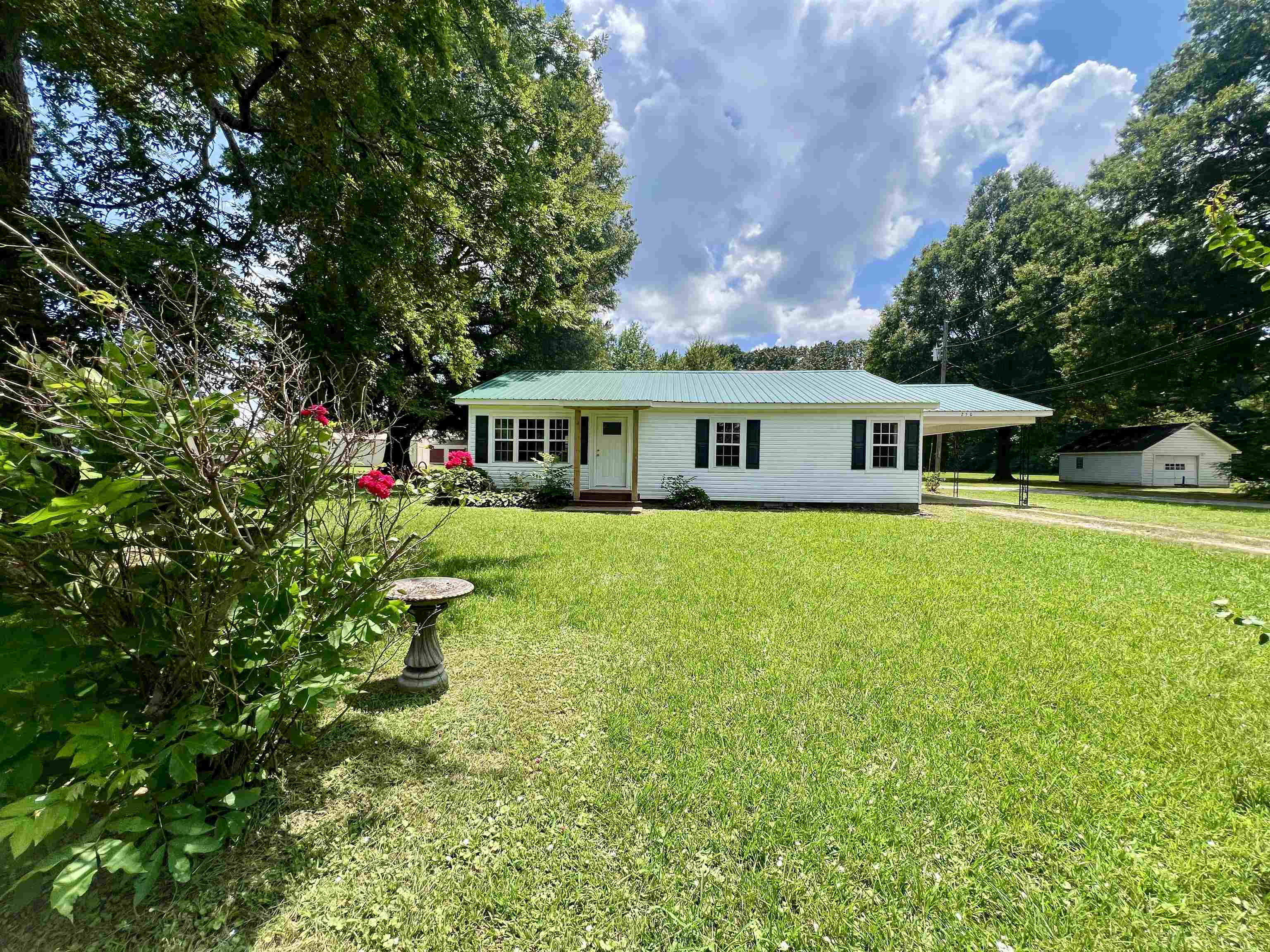 250 Ranch Street Savannah, TN 38372 - Photo 17 of 29 a view of a house with a big yard plants and large trees