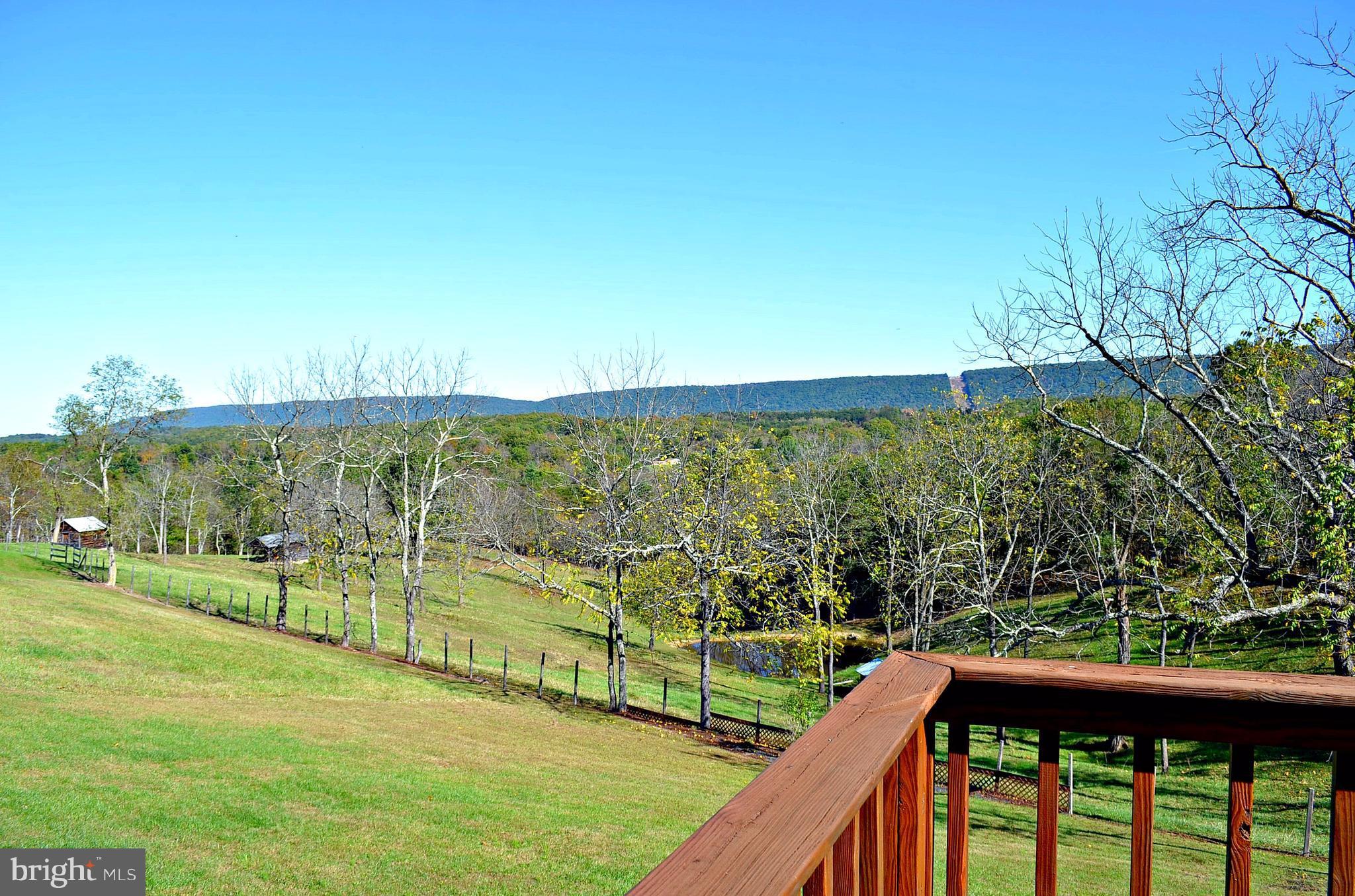 827 Fairbee Road Berkeley Springs, WV 25411 - Photo 6 of 30 View from Rear Deck