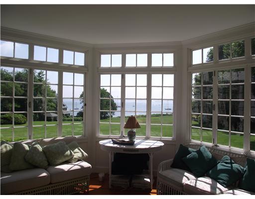 Jamestown Village Jamestown, RI 02835 - Photo 9 of 17 Den/Family/Great Room. The sun-filled den with wonderful harbor views, also has a cozy fireplace for cool Fall nights.