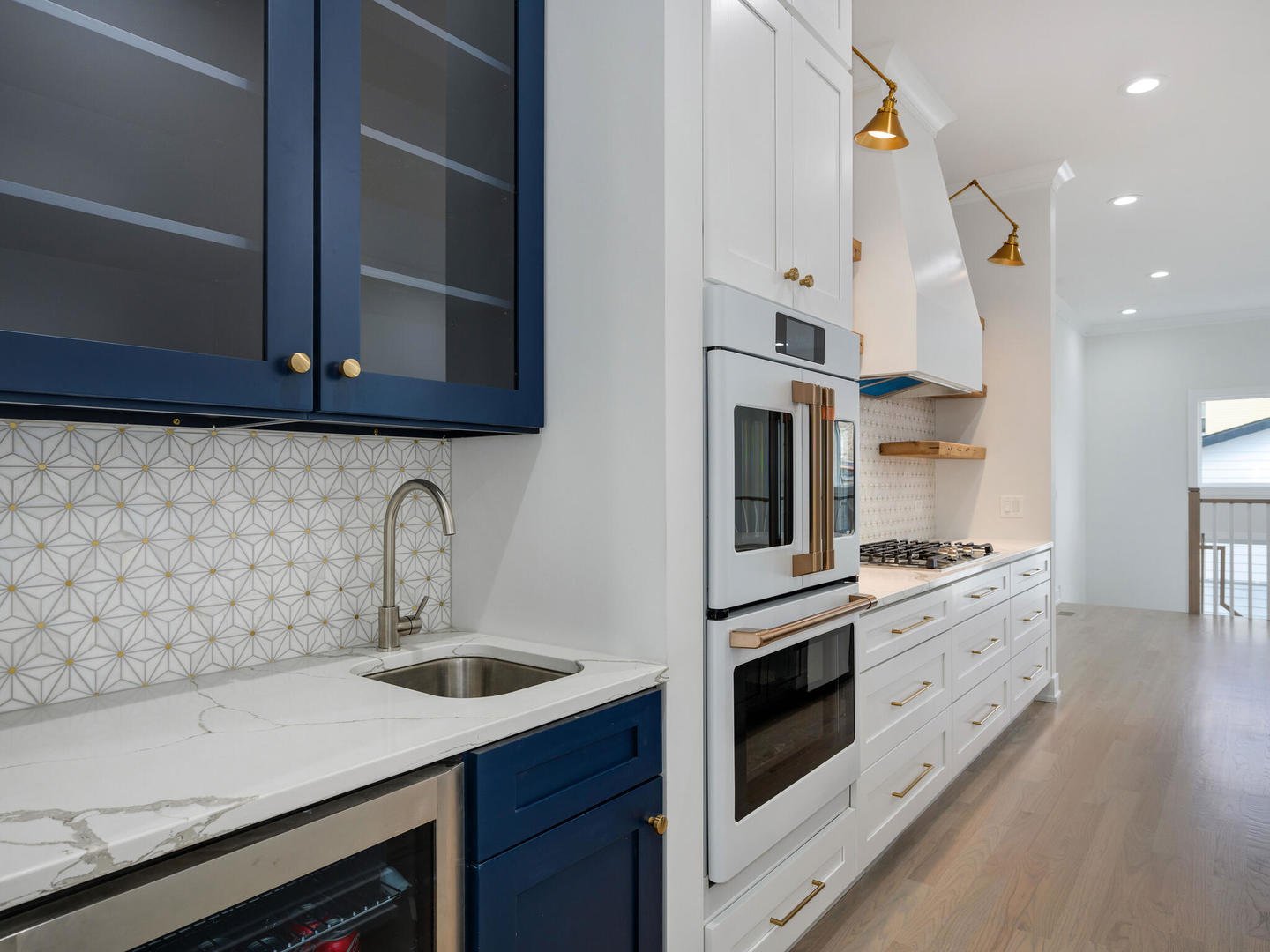 Undisclosed Address Chicago, IL 60618 - Photo 12 of 28 a kitchen with cabinets and stainless steel appliances
