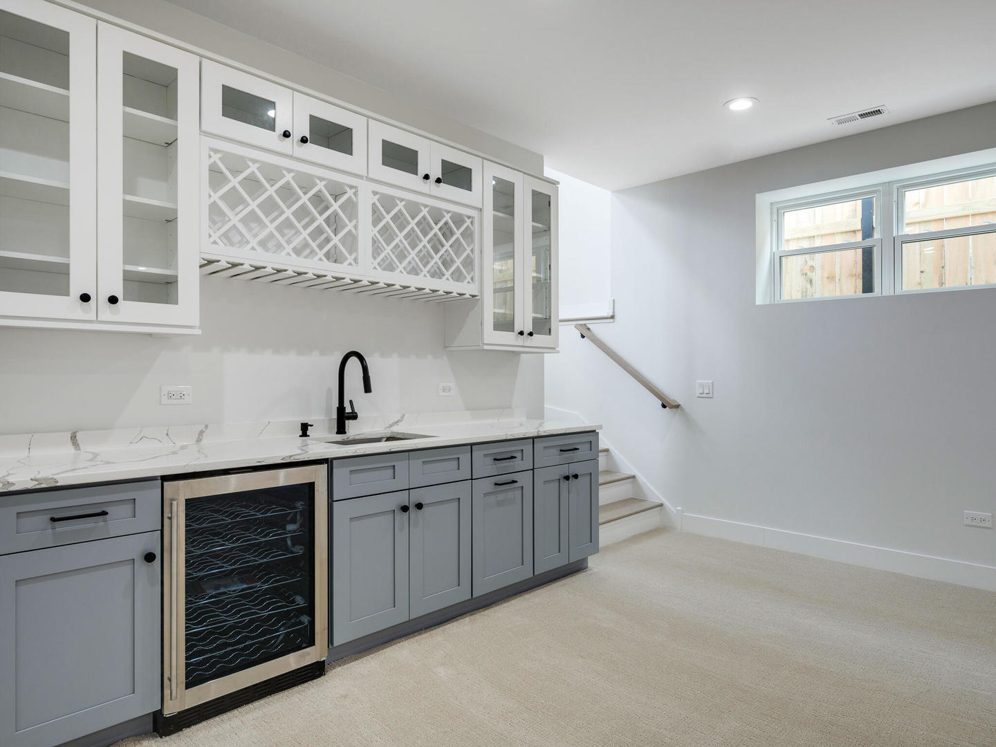 Undisclosed Address Chicago, IL 60618 - Photo 22 of 28 a kitchen with a sink and cabinets