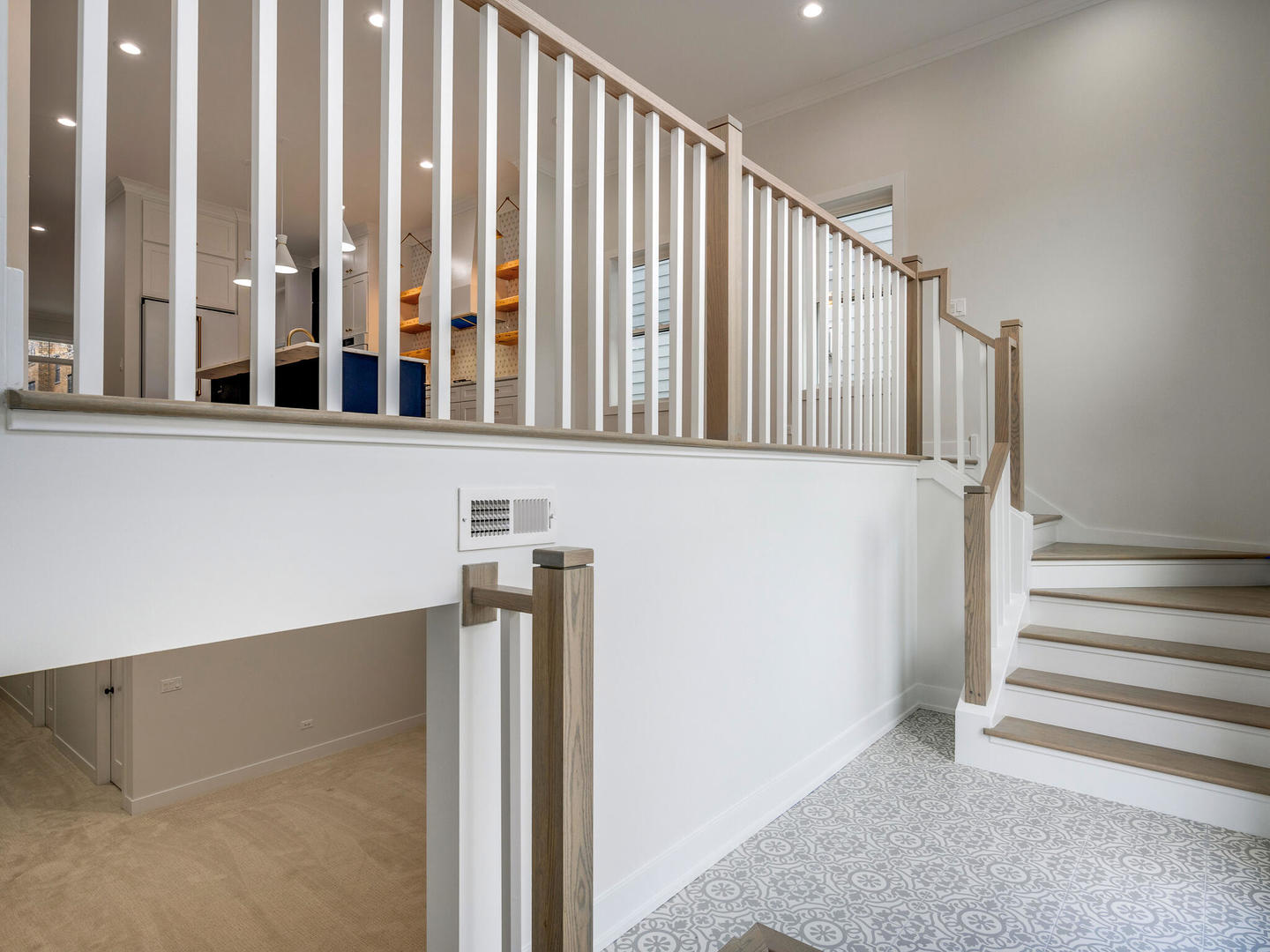 Undisclosed Address Chicago, IL 60618 - Photo 26 of 28 a view of staircase with railing and a window