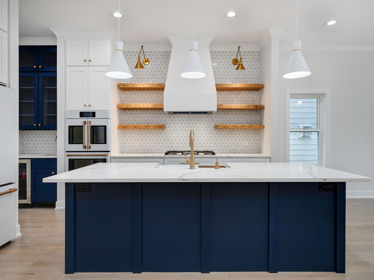 Undisclosed Address Chicago, IL 60618 - Photo 6 of 28 a kitchen with stainless steel appliances granite countertop a sink and a refrigerator