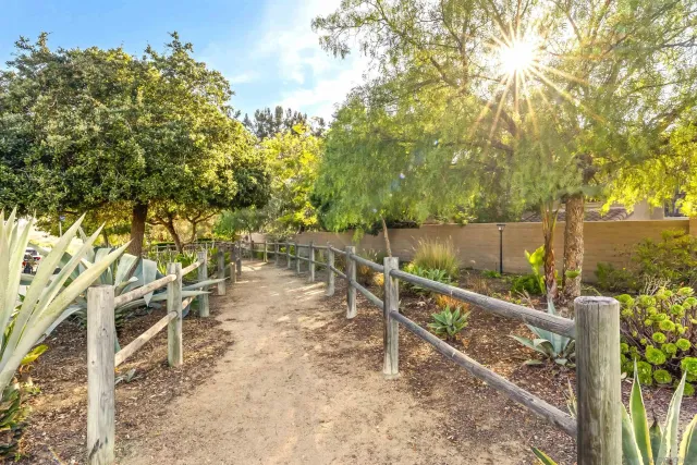 a view of outdoor space with seating