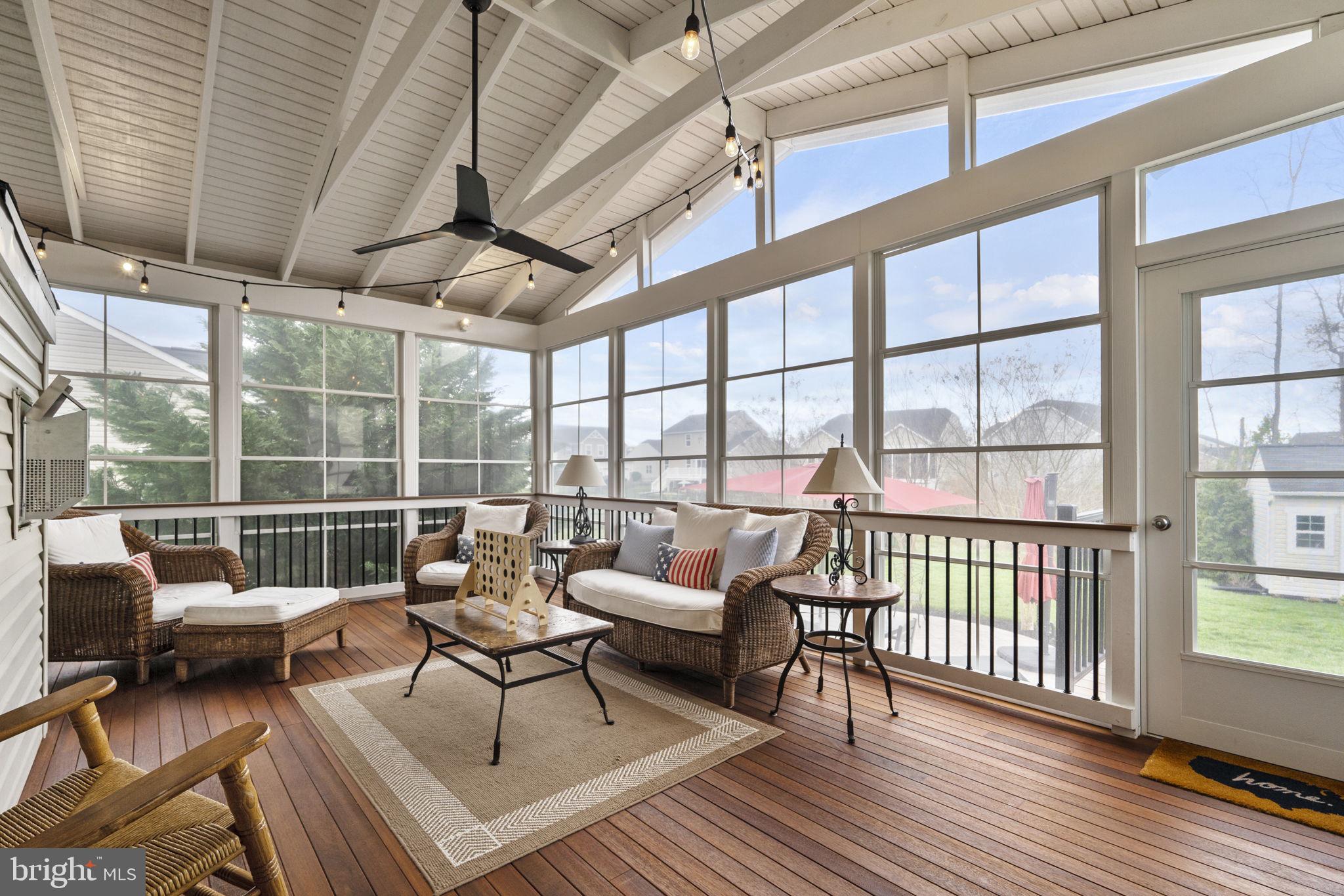 1181 Brittle Ridge Road Warrenton, VA 20187 - Photo 16 of 42 Screened In Porch