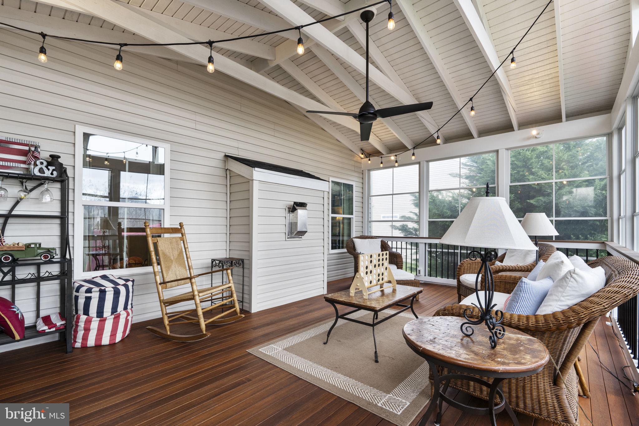 1181 Brittle Ridge Road Warrenton, VA 20187 - Photo 17 of 42 Screened In Porch