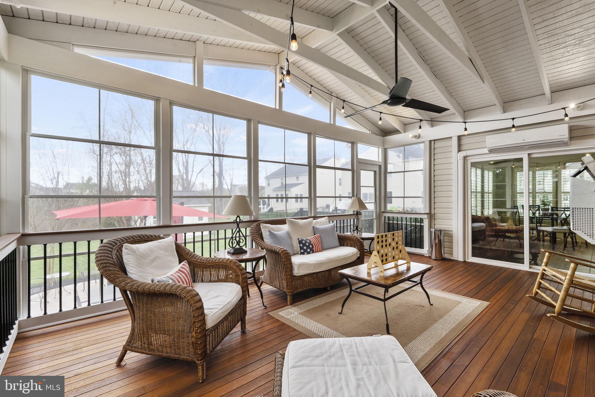 1181 Brittle Ridge Road Warrenton, VA 20187 - Photo 18 of 42 Screened In Porch