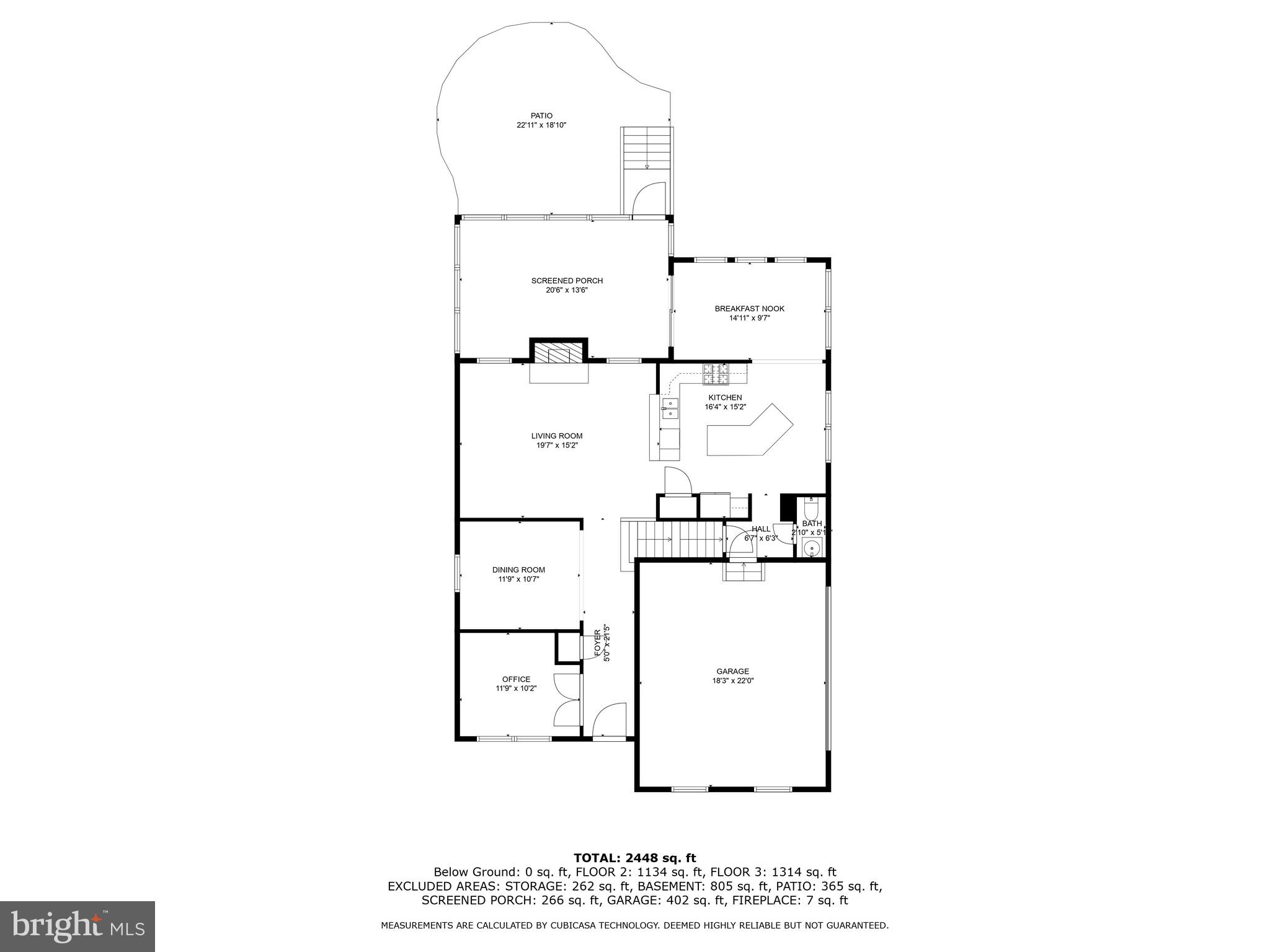 1181 Brittle Ridge Road Warrenton, VA 20187 - Photo 40 of 42 Main Level Floor Plan