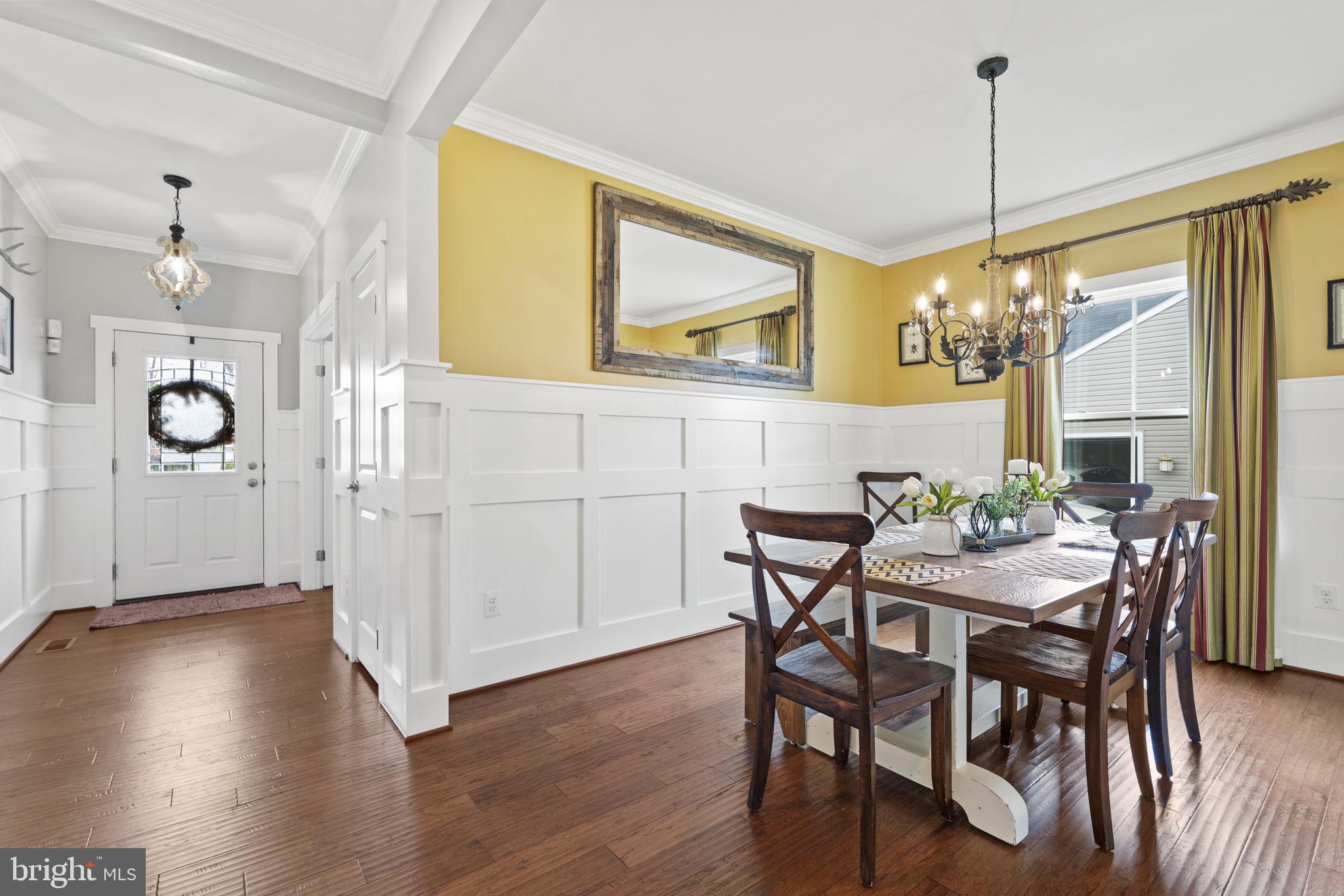 1181 Brittle Ridge Road Warrenton, VA 20187 - Photo 4 of 42 Entry Foyer Opens to Dining Room