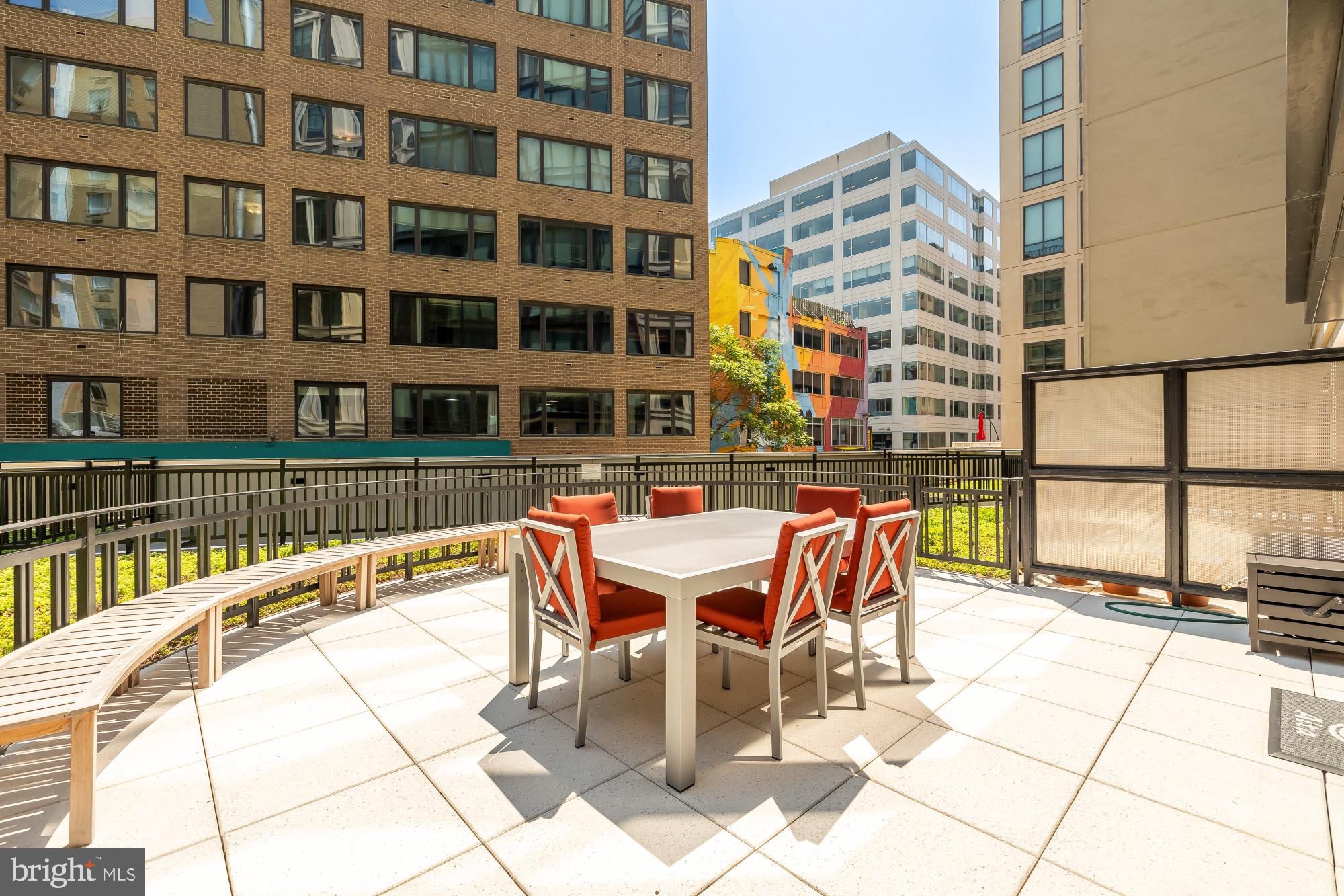 1133 14th Street Northwest, Unit 308 Washington, DC 20005 - Photo 28 of 34 Urban oasis with vibrant city views.