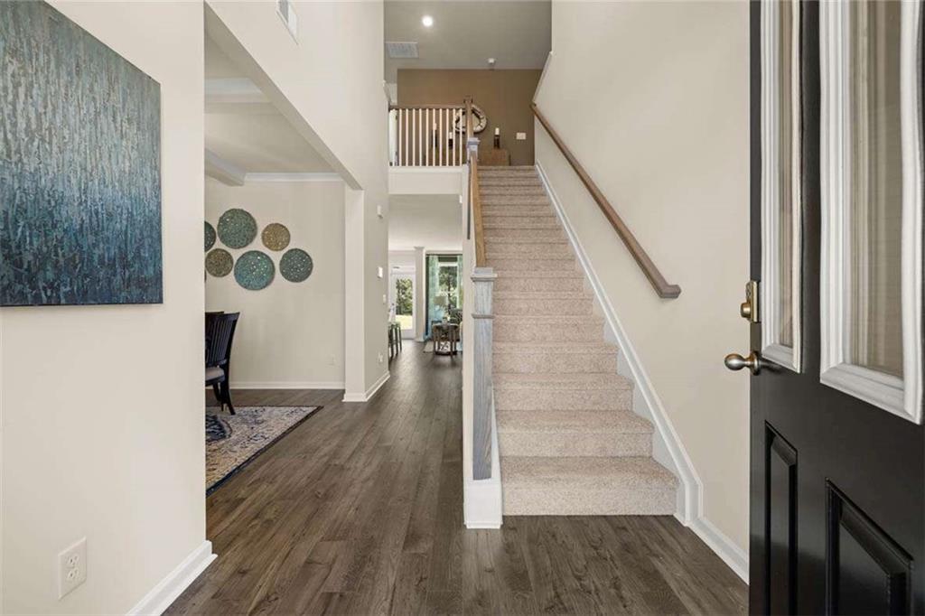 13632 Whitman Lane Covington, GA 30014 - Photo 4 of 53 a view of entryway with wooden floor
