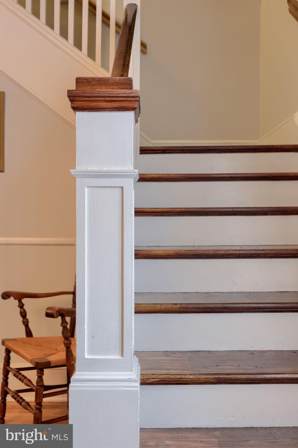 1013 Locust Street Columbia, PA 17512 - Photo 31 of 47 a view of staircase with white walls and a window