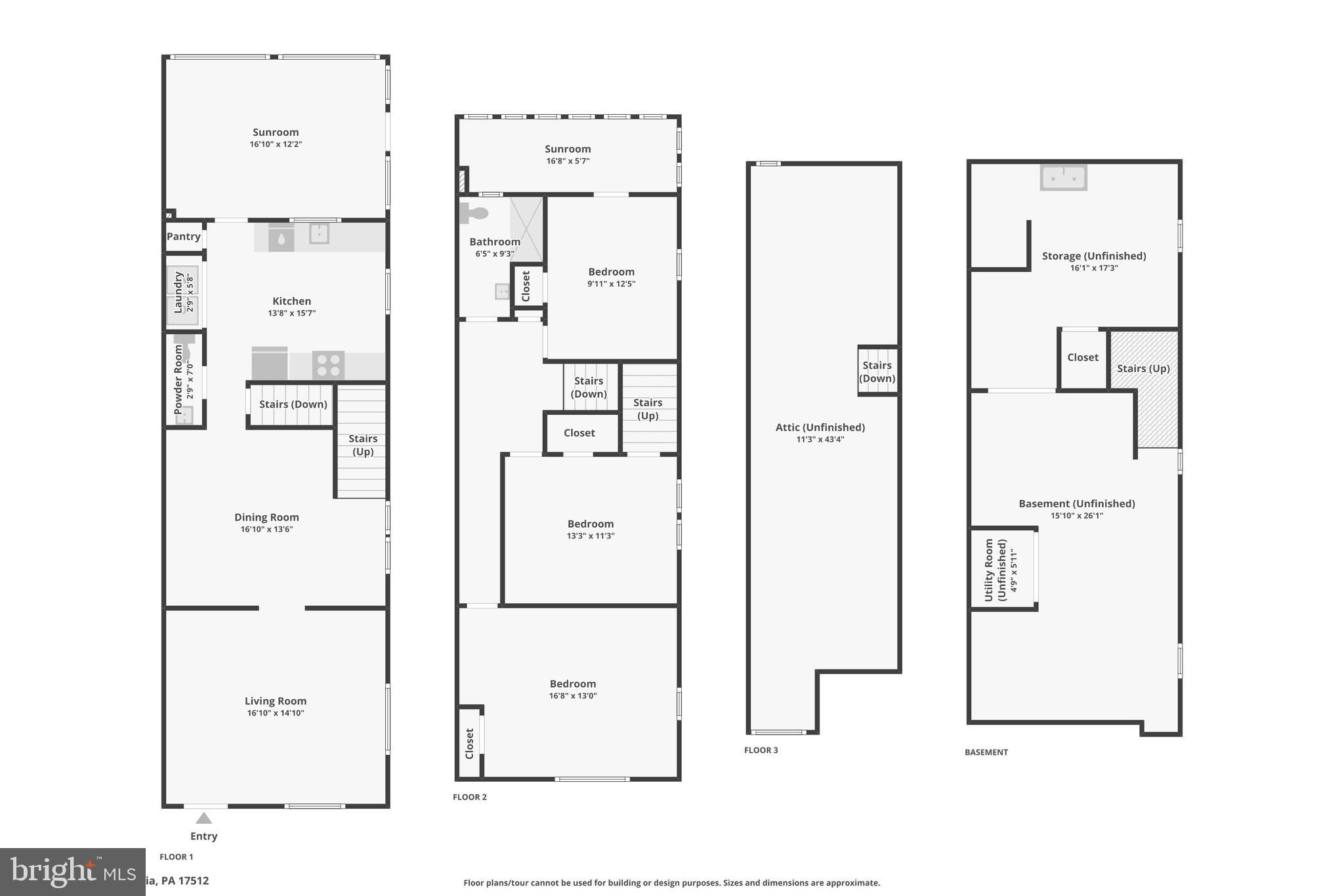 1013 Locust Street Columbia, PA 17512 - Photo 47 of 47 a picture of a bathroom with mirror
