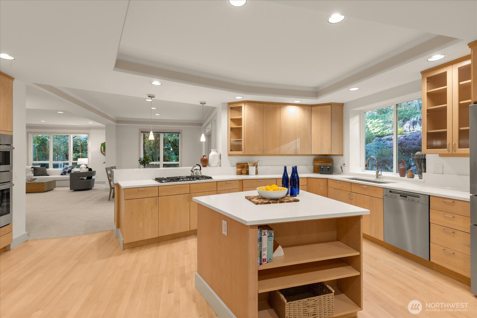 2290 140th Way Southeast Bellevue, WA 98007 - Photo 14 of 39 a kitchen with sink stove and refrigerator